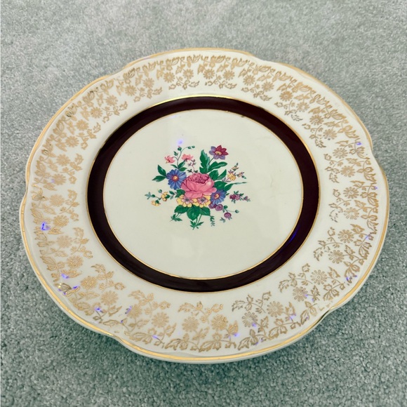 Other - British empire ware deluxe charmian dinner plates Set 22k gold